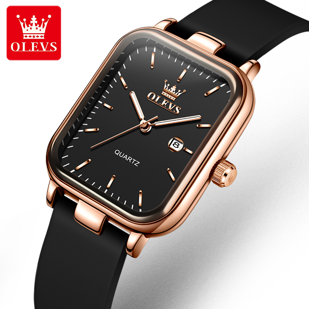Quiet Luxury Watch - OLEVS Luxury Watch For Woman Rectangular