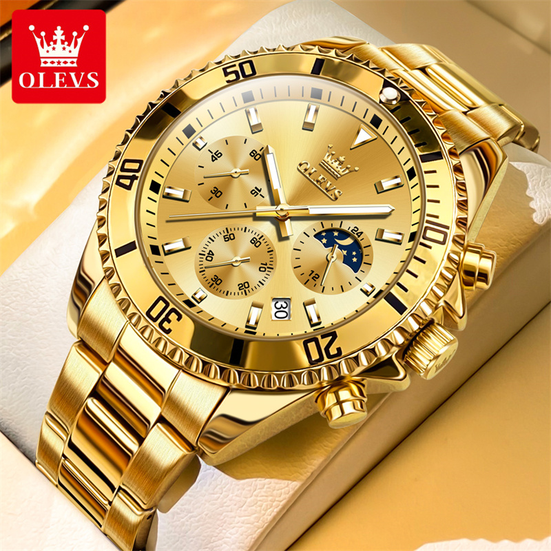 Luxury Watch Magazine - OLEVS Watch Men Top Brand Luxury