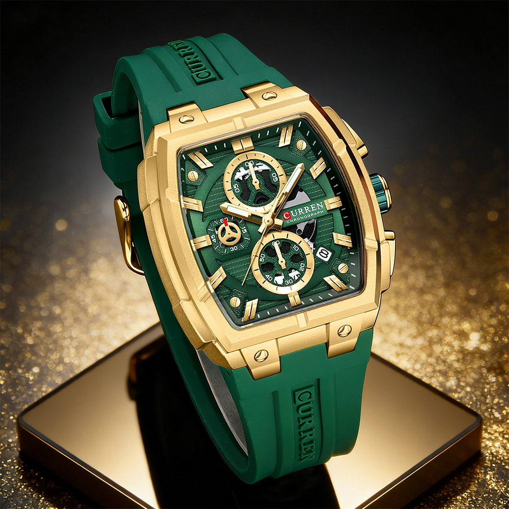 Quiet Luxury Watch - CURREN Luxury Vintage Watch for Men