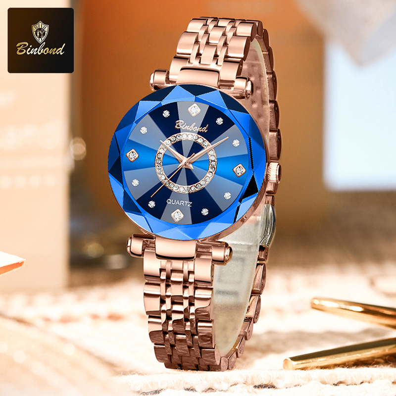 Luxury Watch Face - BINBOND Fashion Women's Quartz Watch Elegant