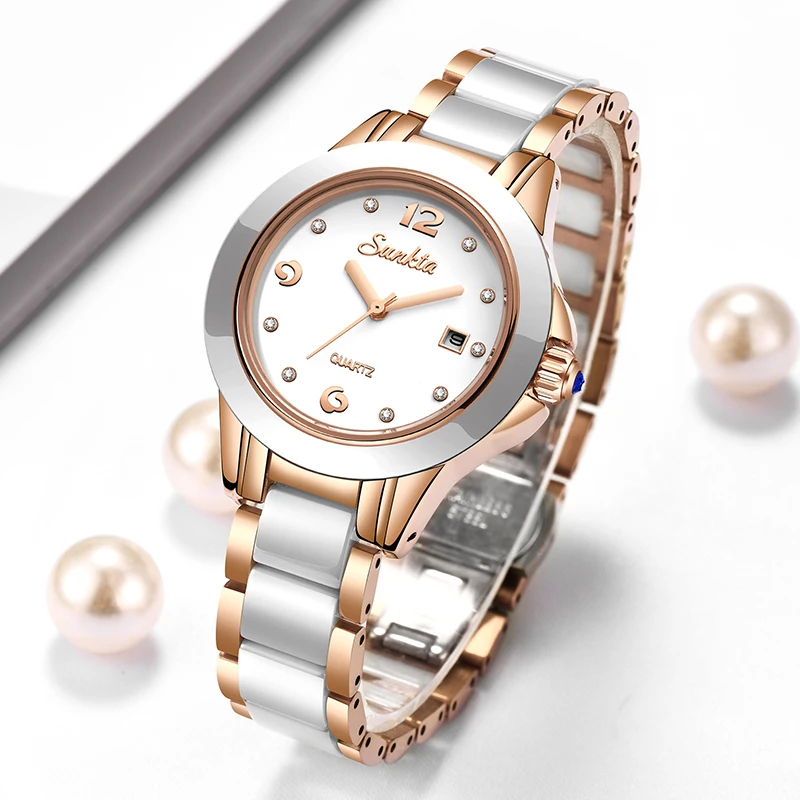 Luxury Watches - Sunkta Fashion Casual Quartz Woman Watch