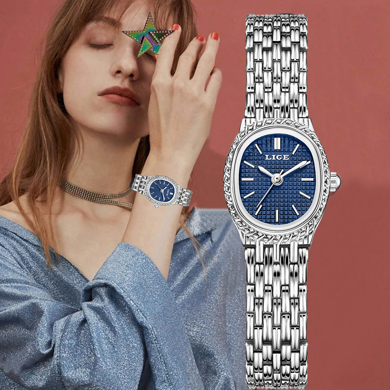 Luxury Watches - LIGE Fashion Luxury Quartz Woman Watch