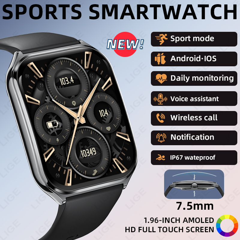 Luxury Watch La - New Ultra Thin Smart Watch Men