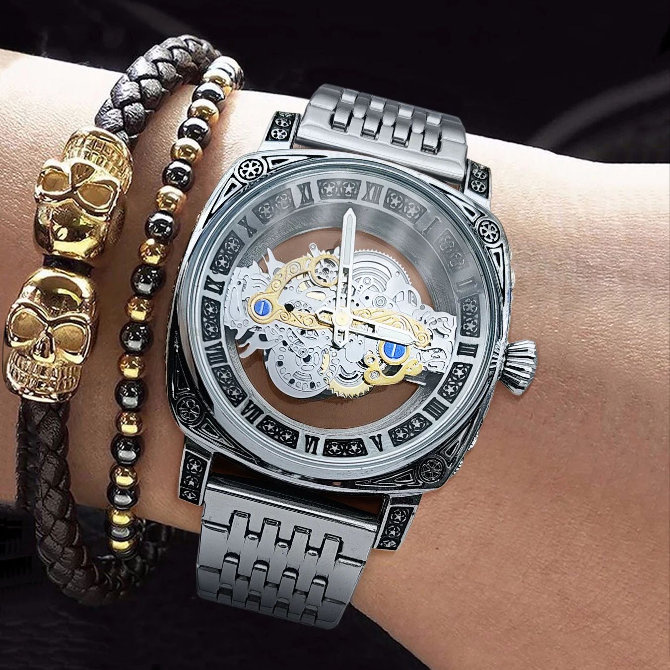 Luxury Watch Value - Men's Watch, Square High-End Business Quartz