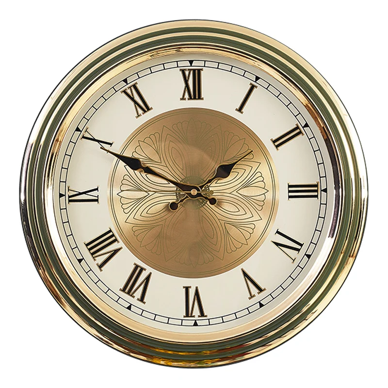 Luxury Watch Europe - Large Luxury Wall Clocks Metal Gold