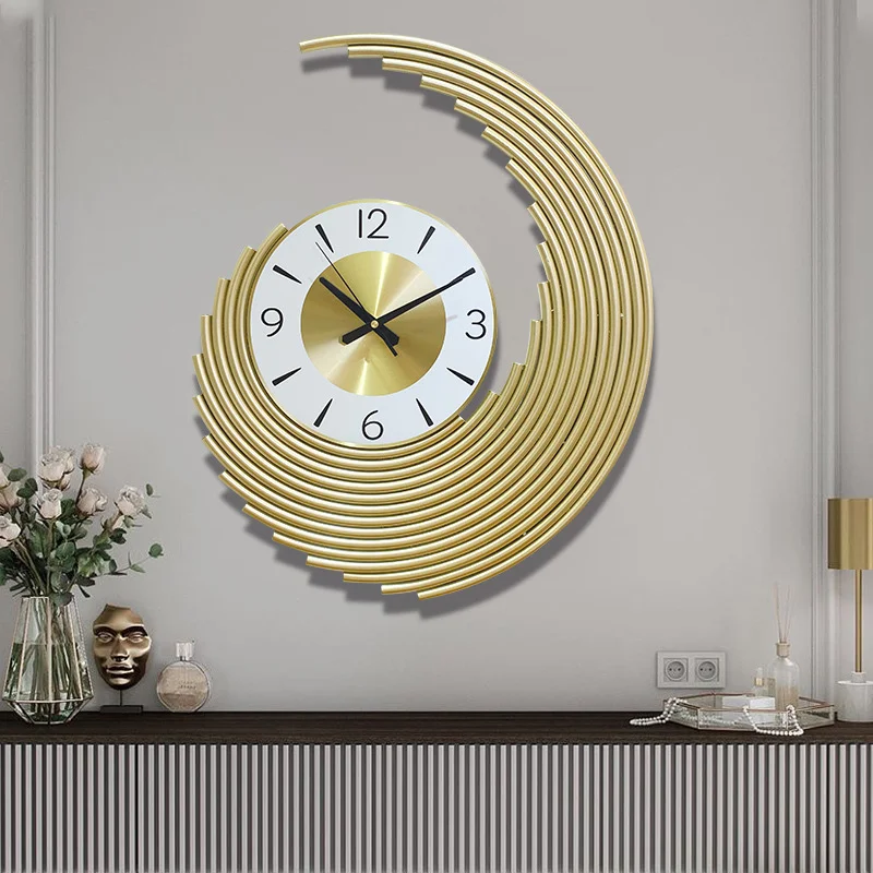 Light Luxury Metal Wall Clock  - Luxury Watch Europe review and price