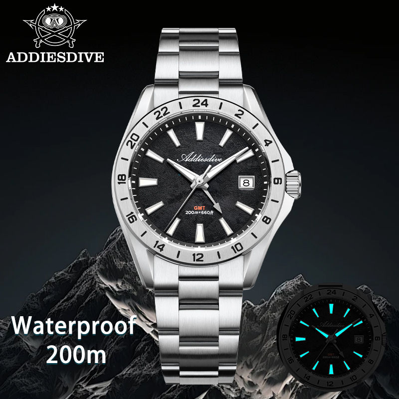 ADDIESDIVE GMT Quartz Watch St - Luxury Watch La review and price