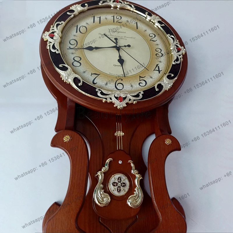 Wood Vintage Wall Clocks Silen - Luxury Watch Europe review and price