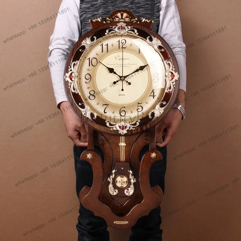Wood Vintage Wall Clocks Silen - Luxury Watch Europe review and price