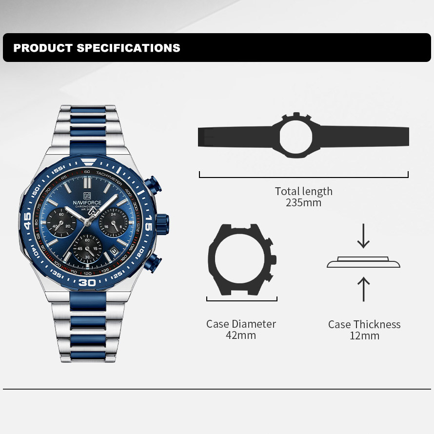 NAVIFORCE Fashion Watch For Me - Luxury Watch Face review and price