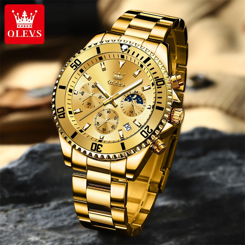 OLEVS Watch Men Top Brand Luxu - Luxury Watch Magazine review and price