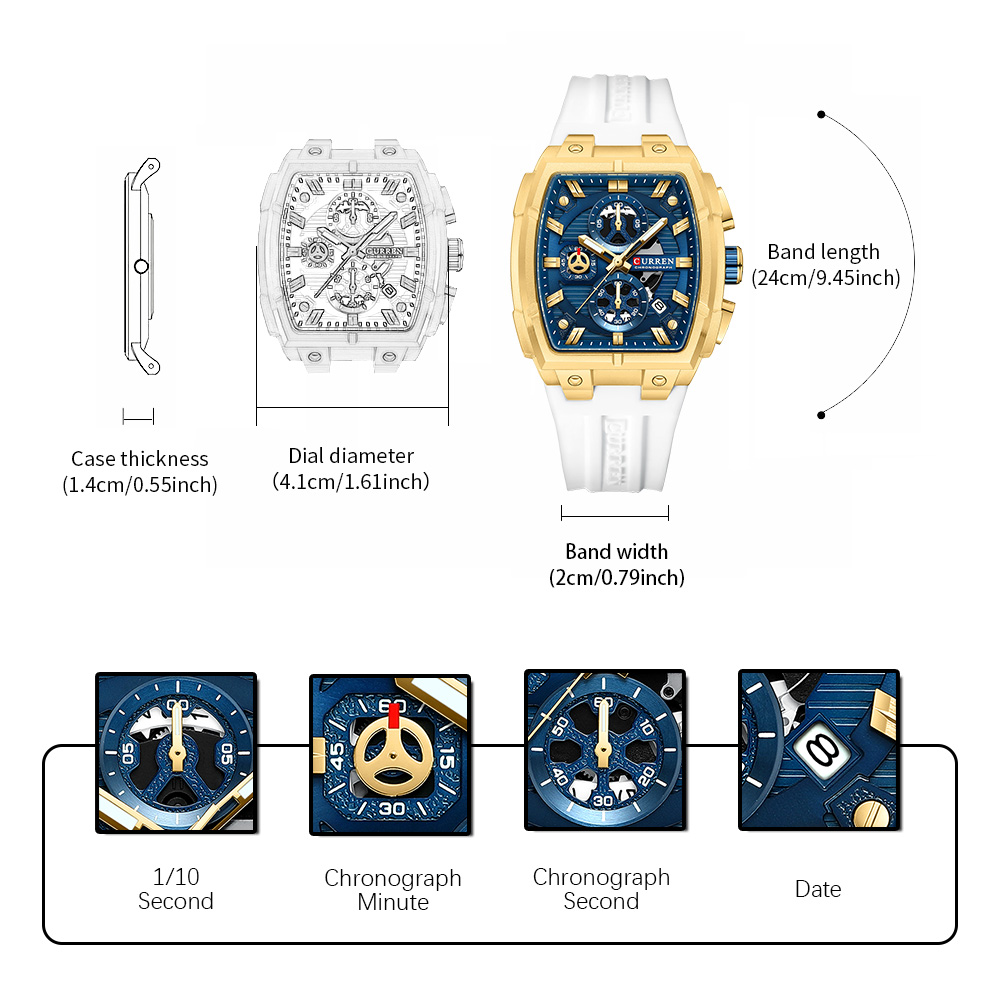 CURREN Luxury Vintage Watch fo - Quiet Luxury Watch review and price