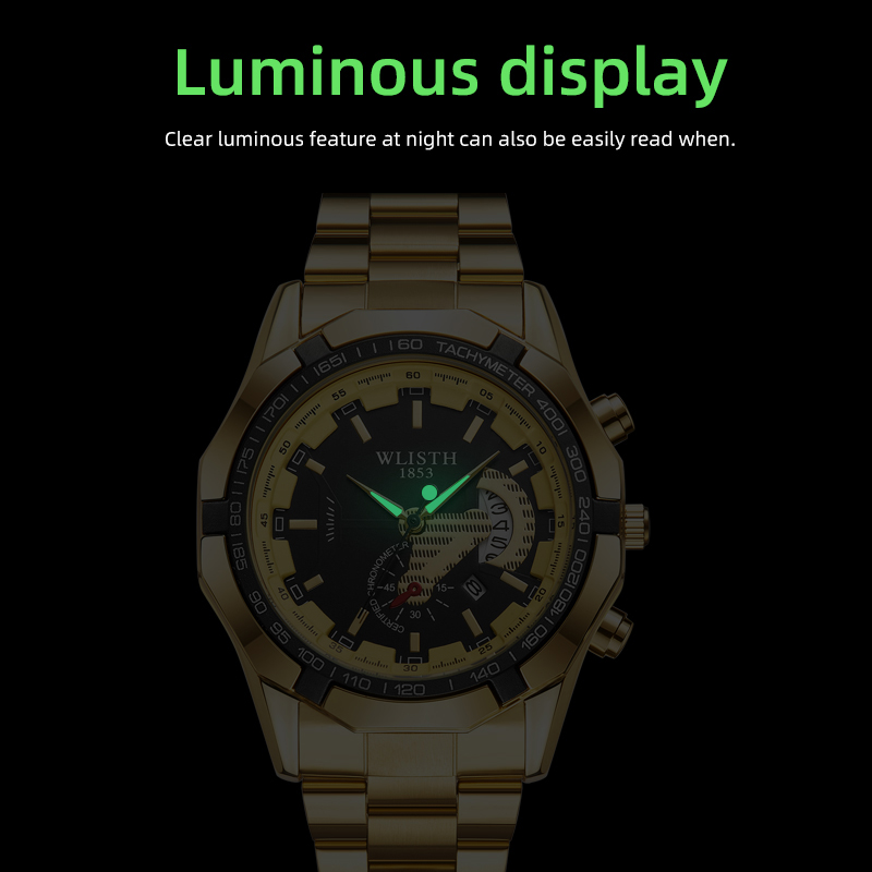 Luxury Brand Man Watch Waterpr - Luxury Watch Magazine review and price