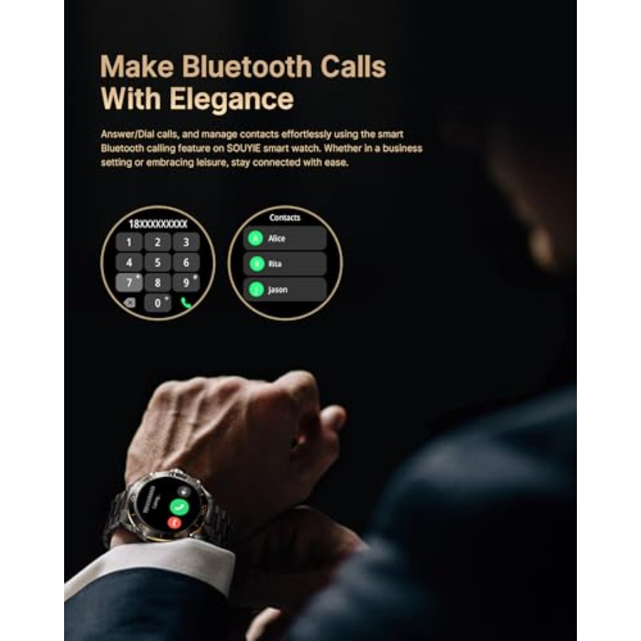 Smart Watch for Men Answer/Mak - Luxury Watch Makes review and price