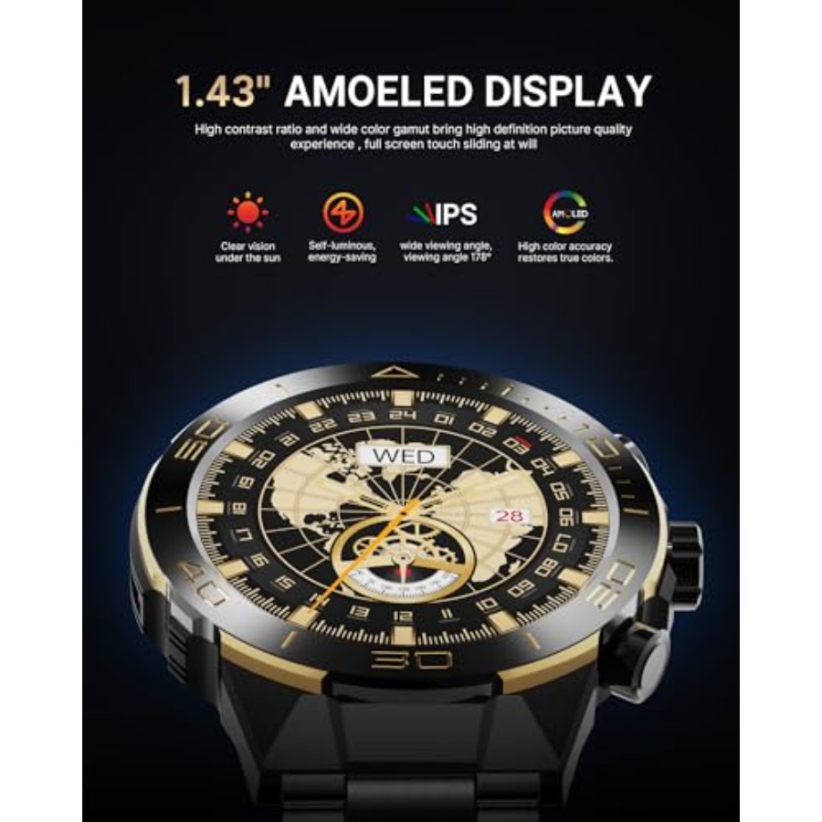 Smart Watch for Men Answer/Mak - Luxury Watch Makes review and price