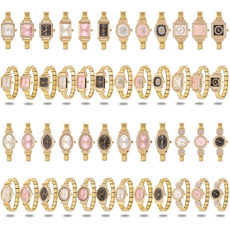 Shiny Zircon Square Luxury Wat - Luxury Watch Makes review and price