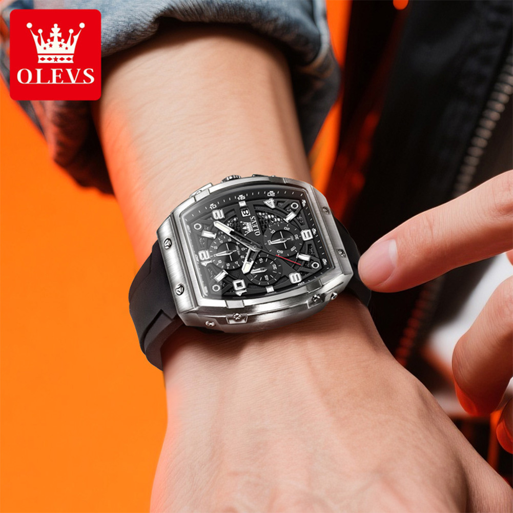 OLEVS Men Watches 2976 Luxury  - Luxury Watch Magazine review and price