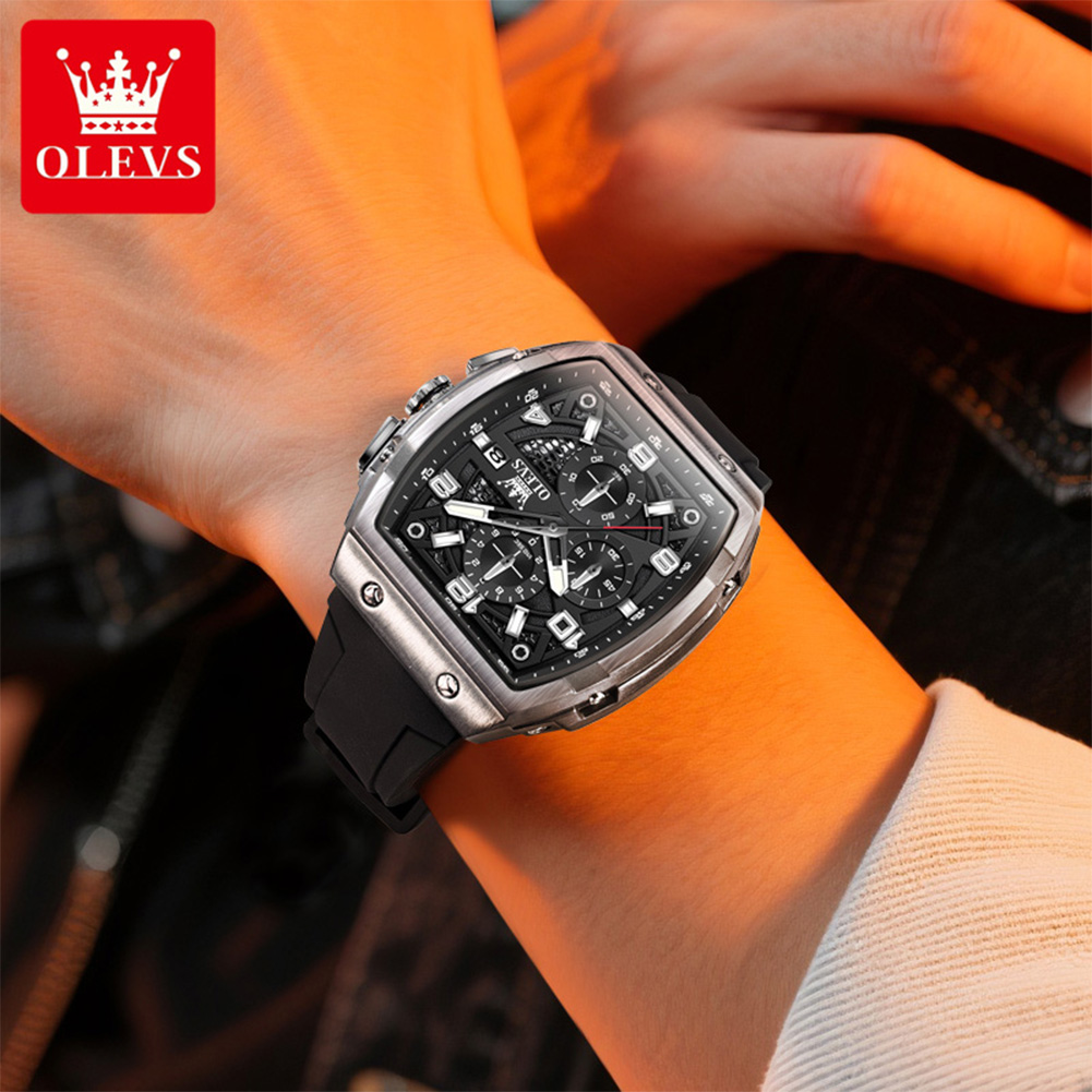 OLEVS Men Watches 2976 Luxury  - Luxury Watch Magazine review and price