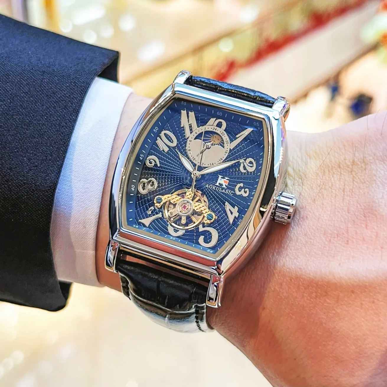 Luxury Business Barrel-Shaped  - Luxury Watch Europe review and price
