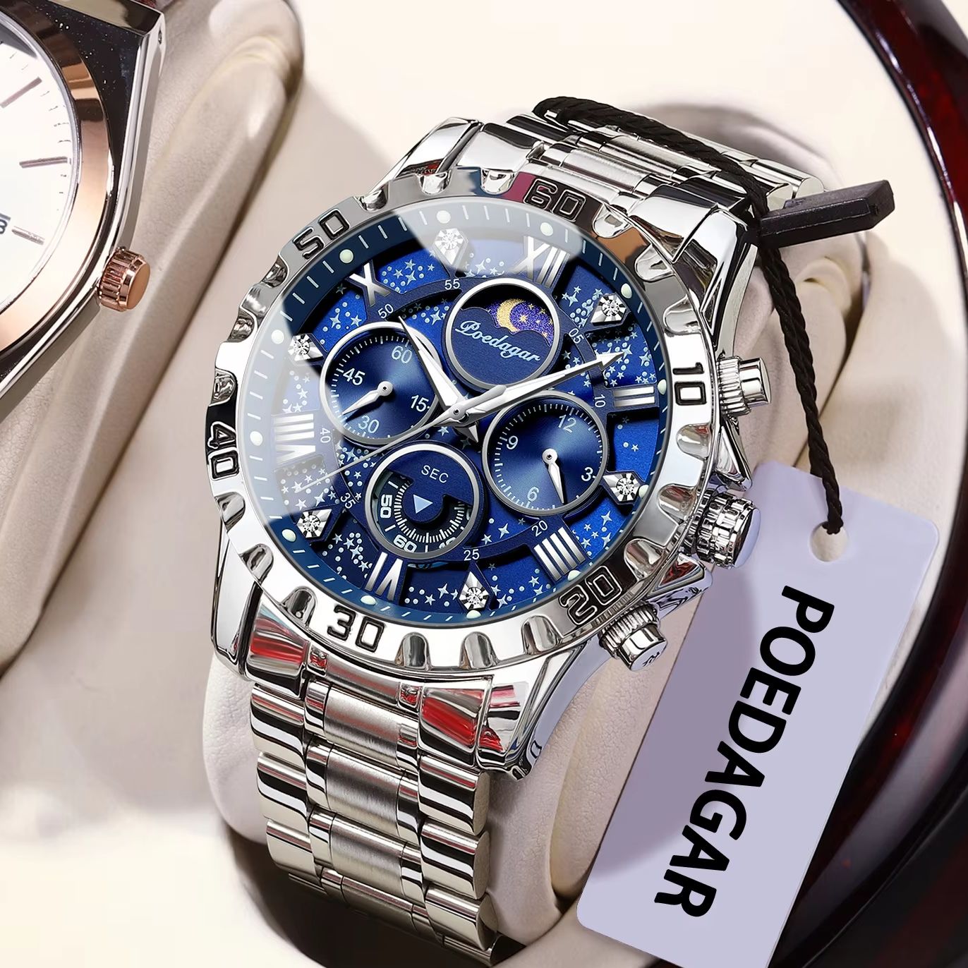 POEDAGAR Luxury Fashion Man Wa - Luxury Watch Zone review and price