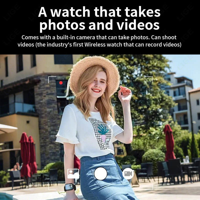 LIGE 512MB Camera Smartwatch 1 - Luxury Watch Makes review and price