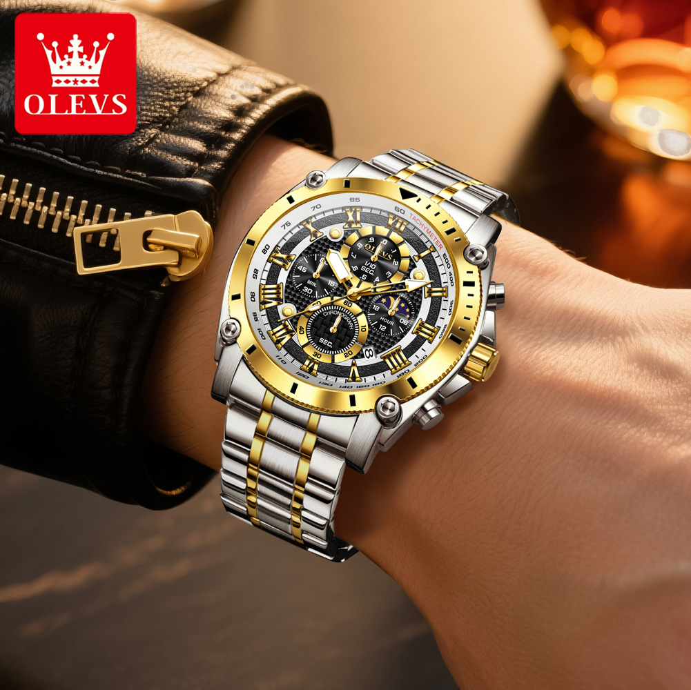 OLEVS 3689 Quartz Men's Watch  - Luxury Watch Zone review and price