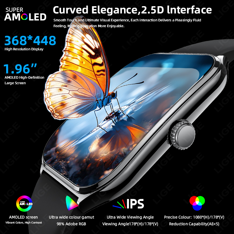 New Ultra Thin Smart Watch Men - Luxury Watch La review and price