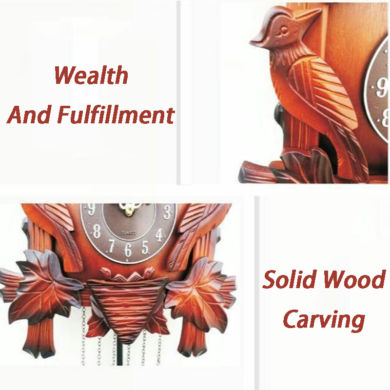 Cuckoo Wall Clock Solid Wood C - Luxury Watch Europe review and price