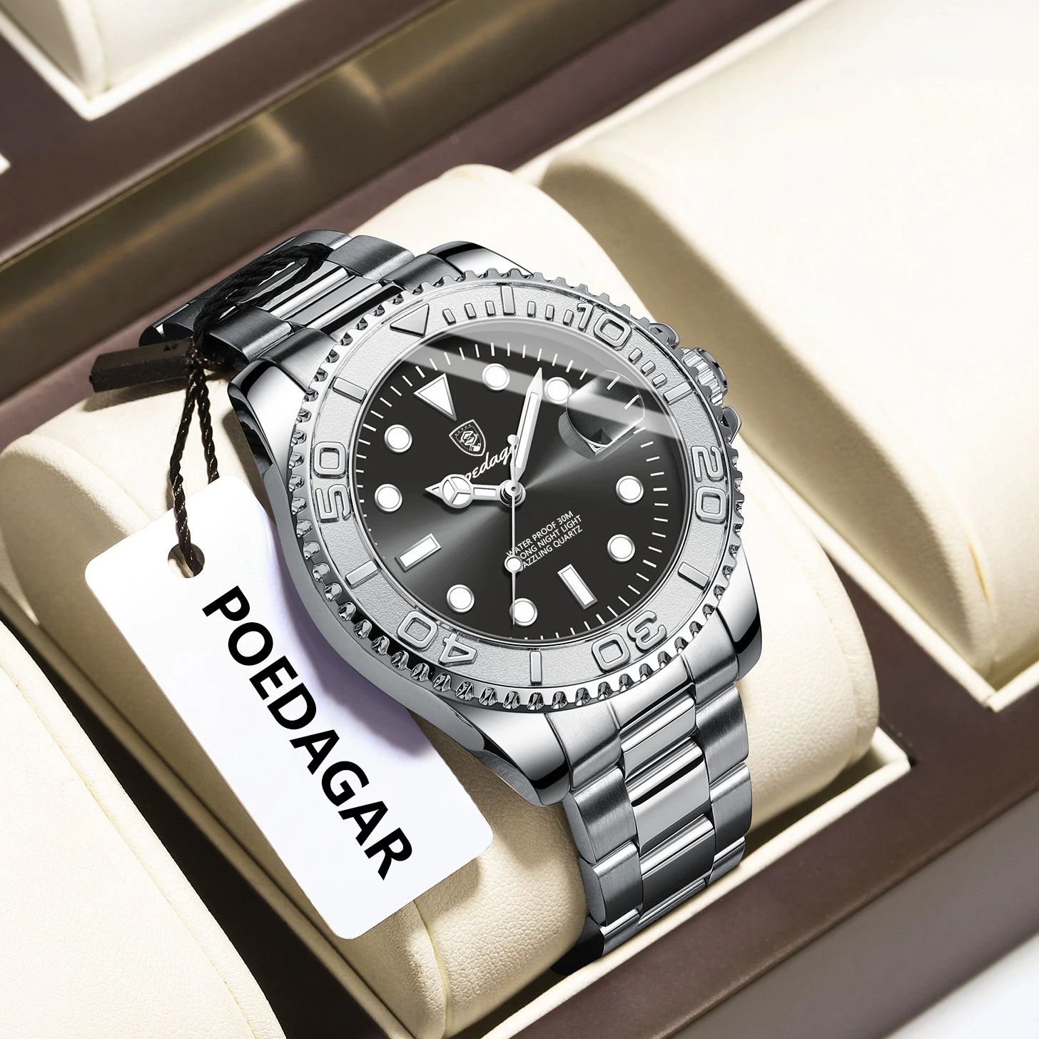 POEDAGAR Trendy Sport Man Watc - Luxury Watch And Bracelet review and price