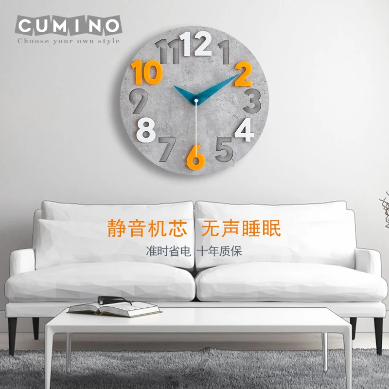 Modern 3d Wall Clock Wood Cloc - Luxury Watch Europe review and price