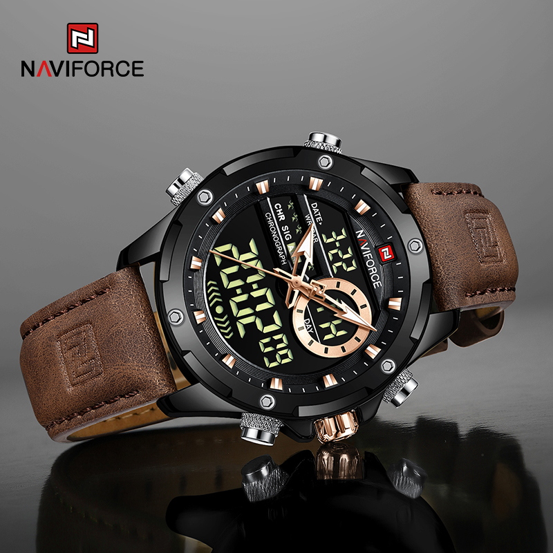 New NAVIFORCE Men Watches Quar - Luxury Watch Zone review and price