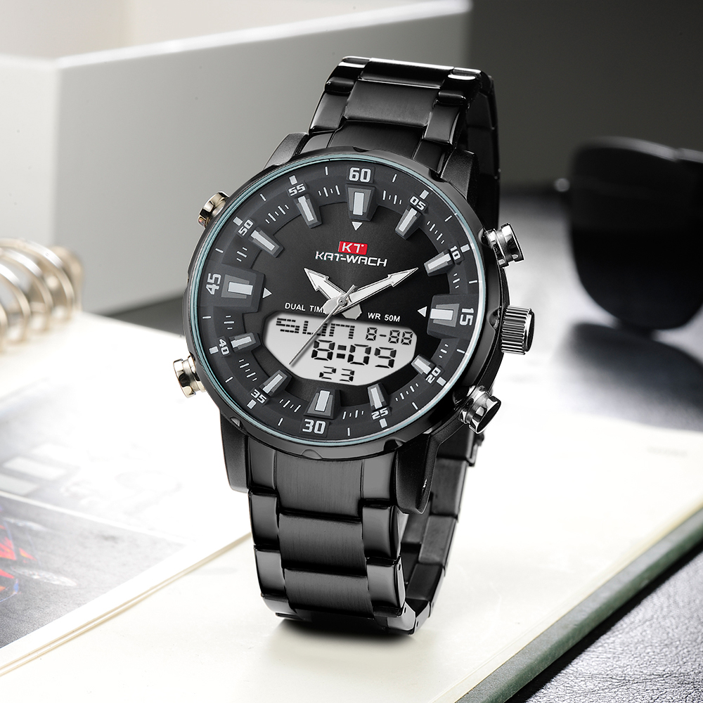 KAT-WACH Luxury Men's Quartz D - Luxury Watch Zone review and price