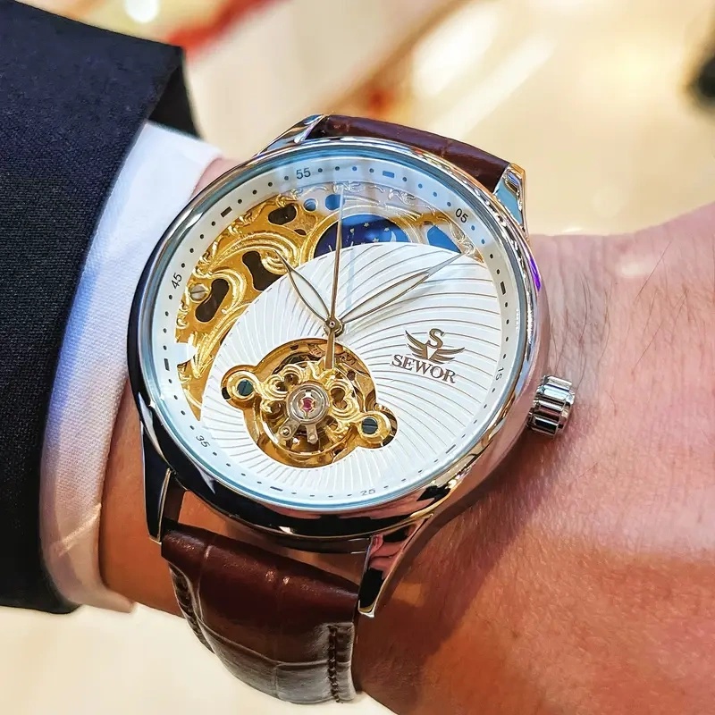 Luxurious Men's Automatic Mech - Luxury Watch Makes review and price