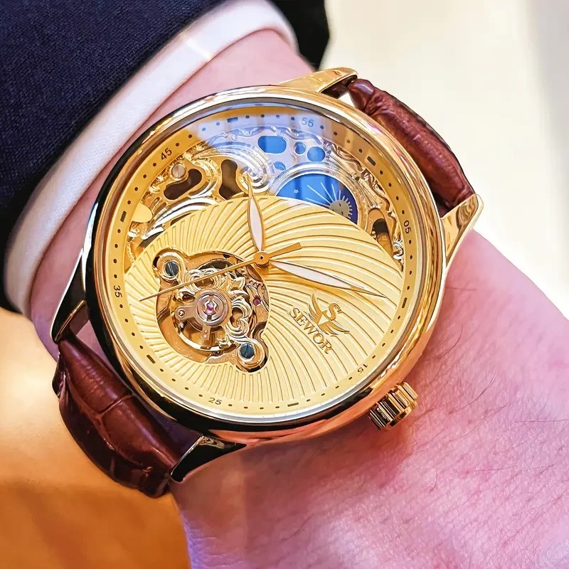 Luxurious Men's Automatic Mech - Luxury Watch Makes review and price