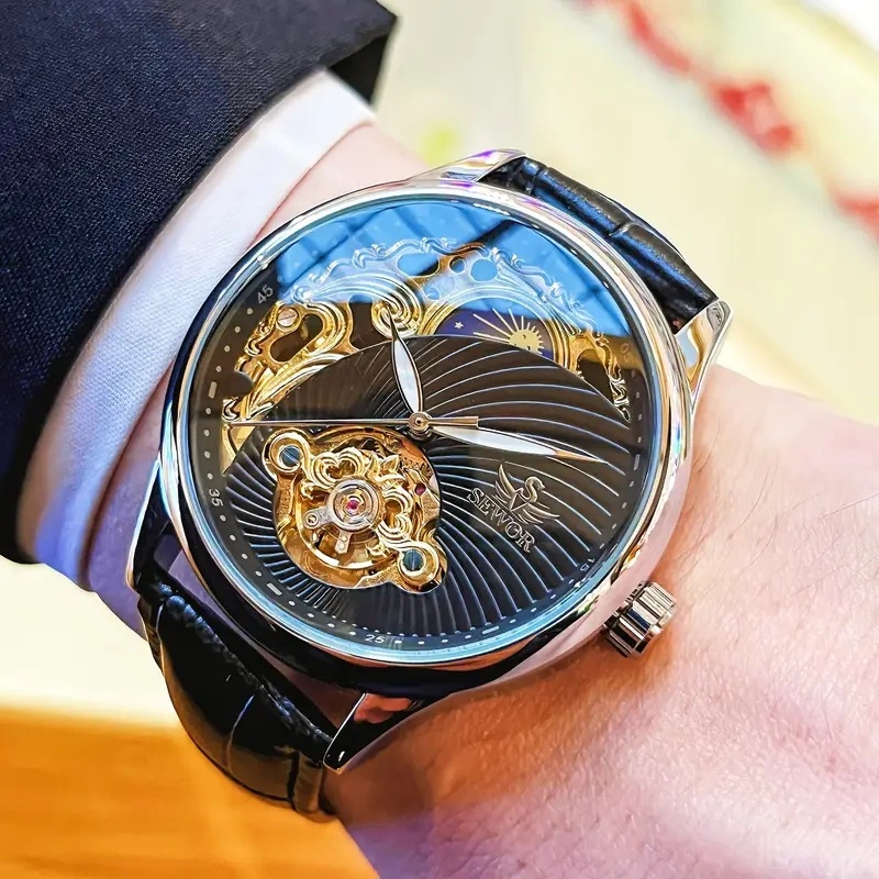 Luxurious Men's Automatic Mech - Luxury Watch Makes review and price