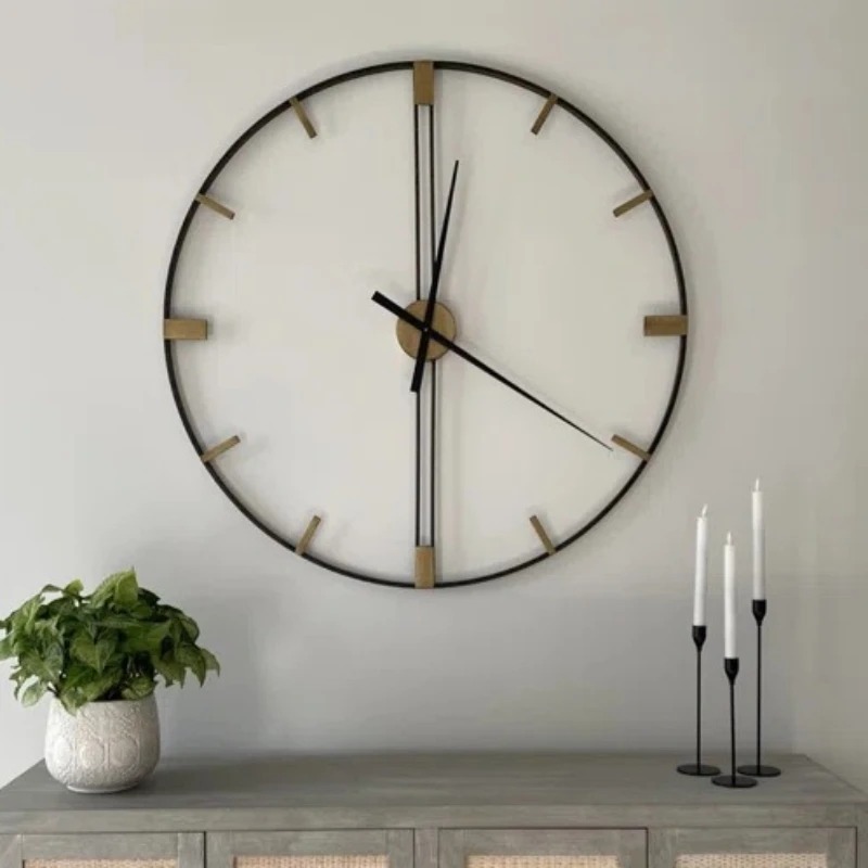 Large Luxury Silent Wall Clock - Luxury Watch Europe review and price