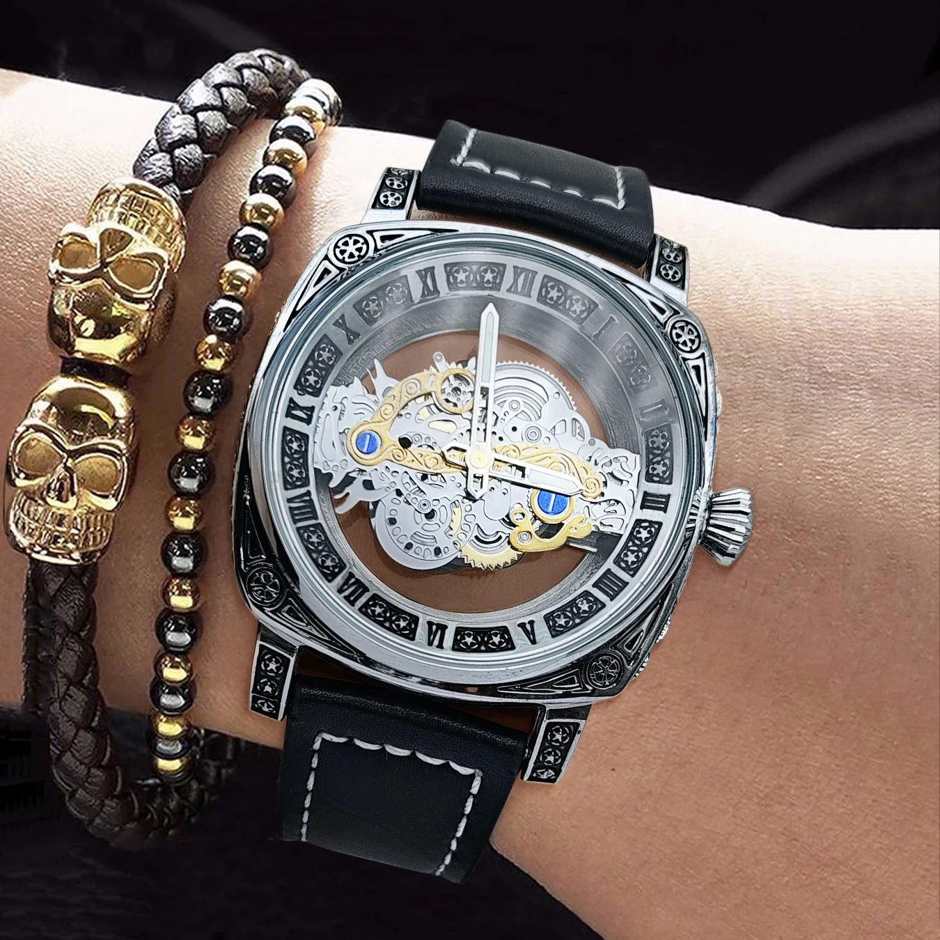 Men's Watch, Square High-End B - Luxury Watch Value review and price
