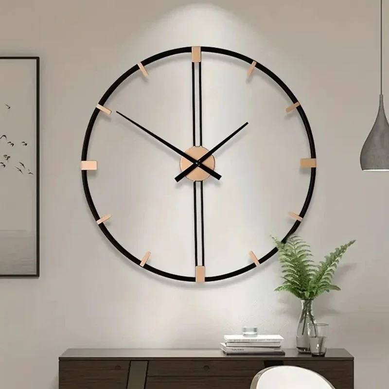 Nordic Wall Clocks Metal Wall  - Luxury Watch Europe review and price