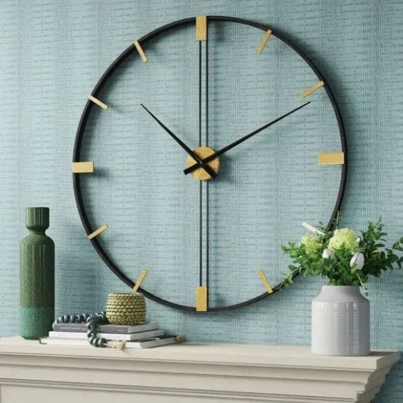 Nordic Wall Clocks Metal Wall  - Luxury Watch Europe review and price