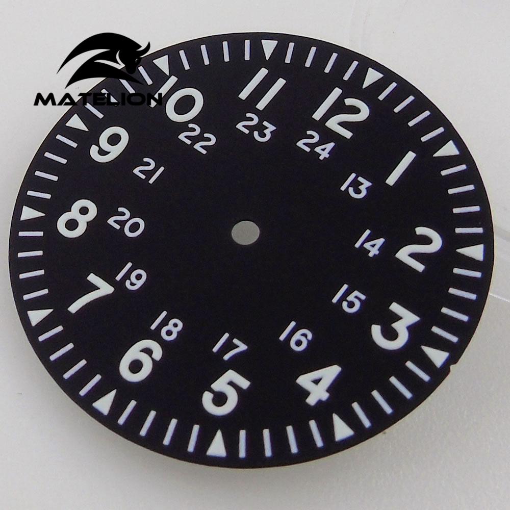 33.5mm Black Watch Dial Fit Fo - Luxury Watch Face review and price